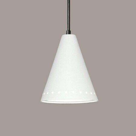 A19 LIGHTING Greenlandia Pendant, Bisque P804-BCC-1LEDE26